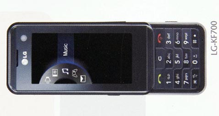 Illustration for article titled LG KF700 Touchscreen Cellphone Spotted